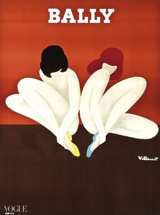 베르나르 빌모(Bernard Villemot) (1911-1989). 발리(Bally) (Le Lotus). 입찰 시작 가격: £800 ⓒ Christie’s Images Ltd. 2014