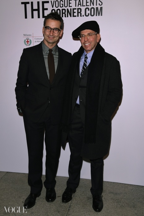육스(Yoox)의 페데리코 마르체티와 콘데 나스트 인터내셔널(Condé Nast International)의 회장이자 CEO인 조나단 뉴하우스(Jonathan Newhouse) ⓒ GETTY
