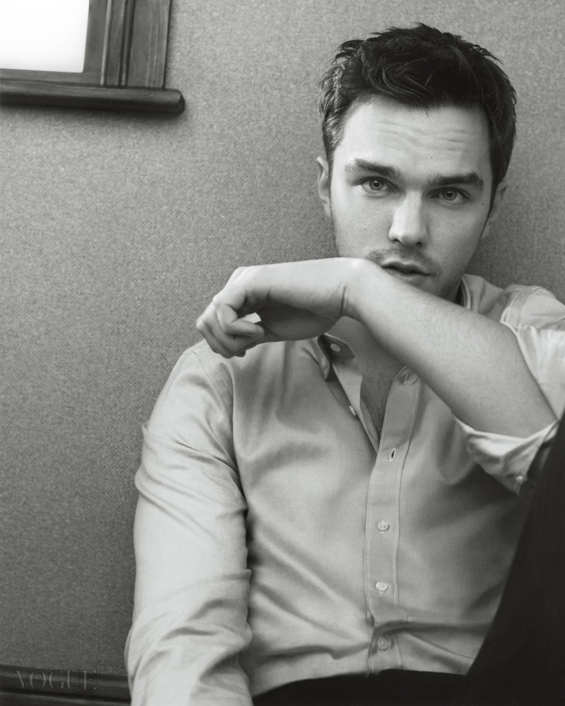 Feature, interview with Nicholas Hoult, leading man, room, portrait, sitting, window