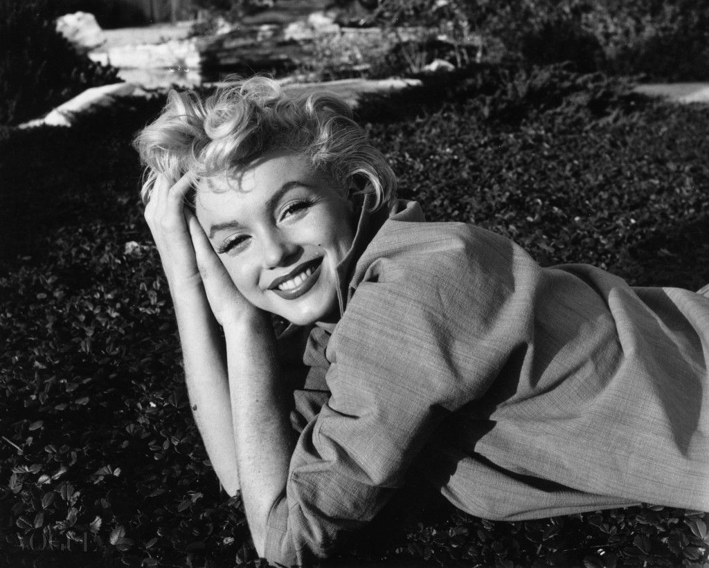 1954:  American film star Marilyn Monroe (1926-1962).  (Photo by Baron/Getty Images)