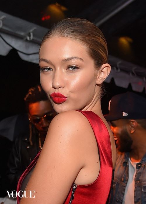 NEW YORK, NY - SEPTEMBER 10:  Gigi Hadid attends the Rihanna Party at The New York Edition on September 10, 2015 in New York City.  (Photo by Michael Loccisano/Getty Images for EDITION)