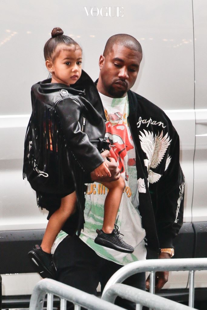 Kanye West carries daughter North West into the 'Lion King' on Broadway as his concert at Governor's Ball is cancelled due to severe weather in New York City on Sunday June 5th, 2016. Credit / Splash News Pictured: Kanye West, North West Ref: SPL1276105  050616   Picture by: SRPP / Splash News Splash News and Pictures Los Angeles:310-821-2666 New York: 212-619-2666 London:870-934-2666 photodesk@splashnews.com 