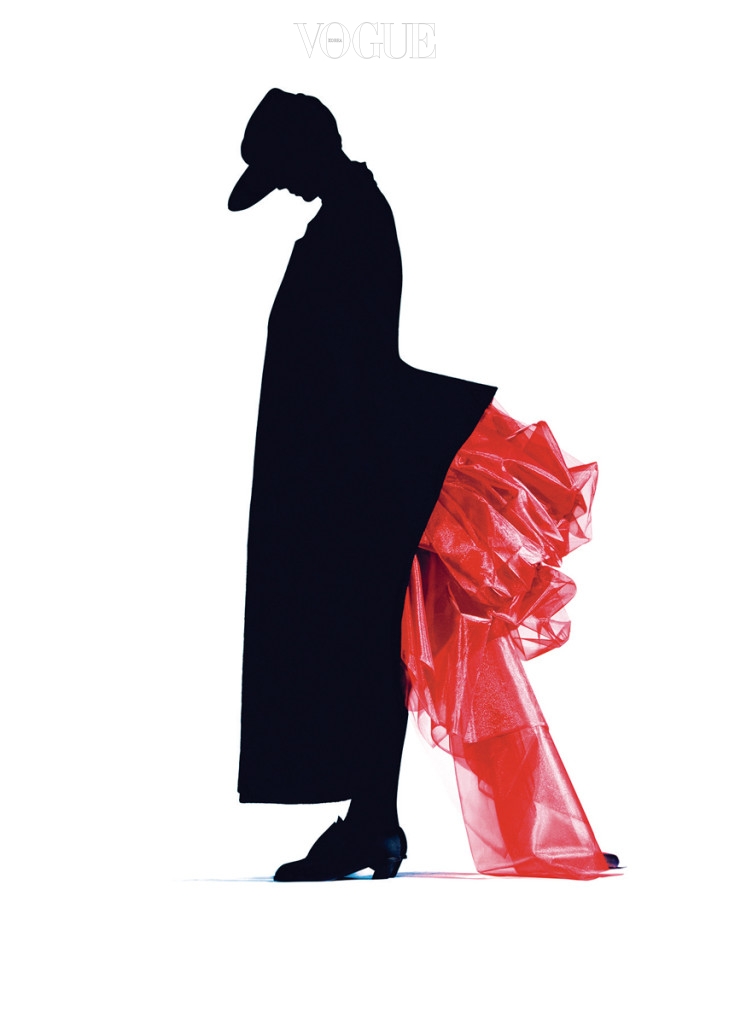 Red Bustle, Yohji Yamamoto, 1986