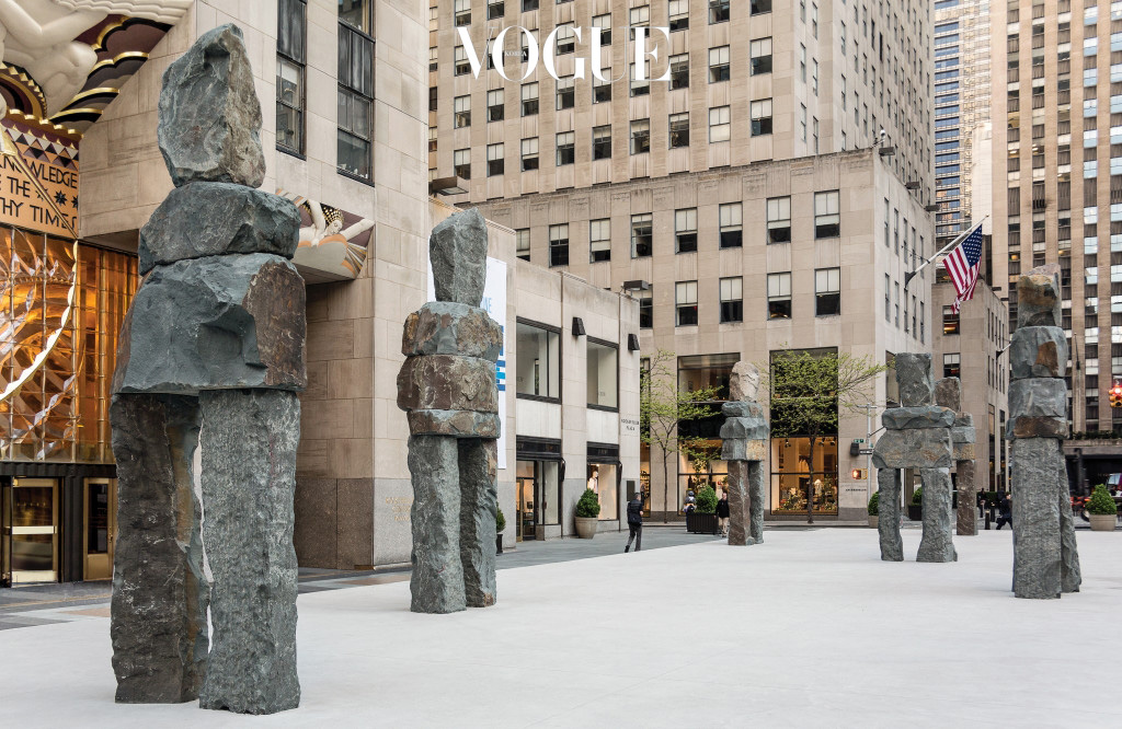 Human Nature, Public Art Fund, Rockefeller Plaza, New York, 2013