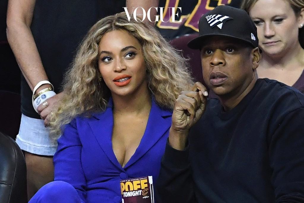 CLEVELAND, OH - JUNE 16:  Beyonce and Jay Z attend Game 6 of the 2016 NBA Finals between the Cleveland Cavaliers and the Golden State Warriors at Quicken Loans Arena on June 16, 2016 in Cleveland, Ohio. NOTE TO USER: User expressly acknowledges and agrees that, by downloading and or using this photograph, User is consenting to the terms and conditions of the Getty Images License Agreement.  (Photo by Jason Miller/Getty Images)