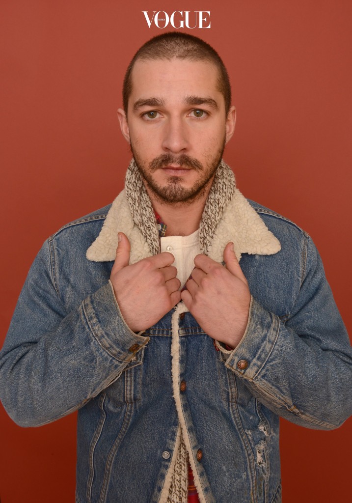 PARK CITY, UT - JANUARY 22:  Actor Shia LaBeouf poses for a portrait during the 2013 Sundance Film Festival at the Getty Images Portrait Studio at Village at the Lift on January 22, 2013 in Park City, Utah.  (Photo by Larry Busacca/Getty Images)