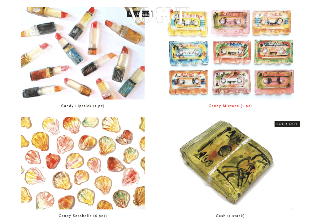 스위트 사바의 사탕은 현재 온라인 숍에서 구입할 수 있으며, $25부터 $75까지 가격대가 다양하답니다.