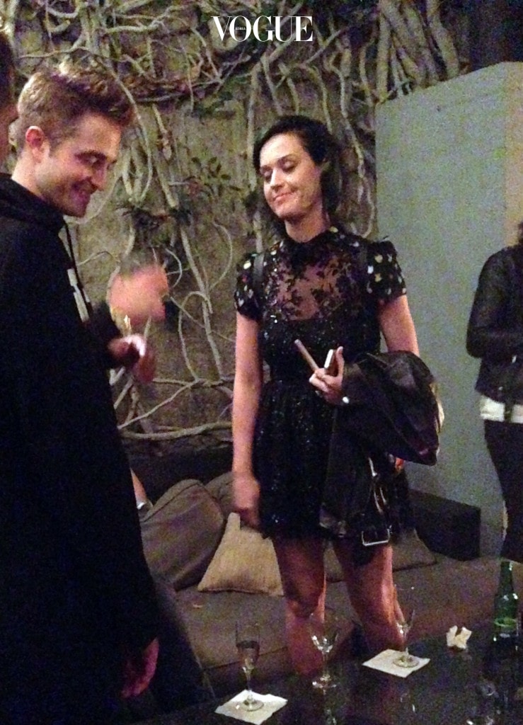 EXCLUSIVE: **PREMIUM RATES APPLY** Robert Pattinson and Katy Perry at 'The Rover' Premiere After Party at the Whiskey Blue Bar at W Hotel in LA on June 12, 2014. Pictured: Robert Pattinson and Katy Perry Ref: SPL784716  180614   EXCLUSIVE Picture by: Splash News Splash News and Pictures Los Angeles:310-821-2666 New York:212-619-2666 London:870-934-2666 photodesk@splashnews.com 
