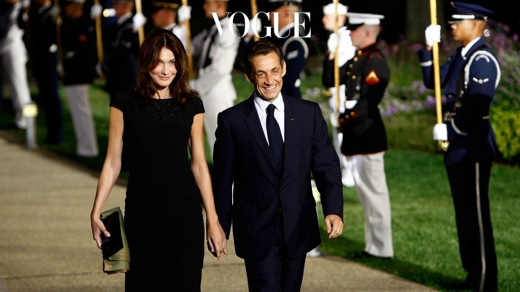 카를라 브루니와 니콜라 사르코지(Carla Bruni Nicolas Sarkozy) 