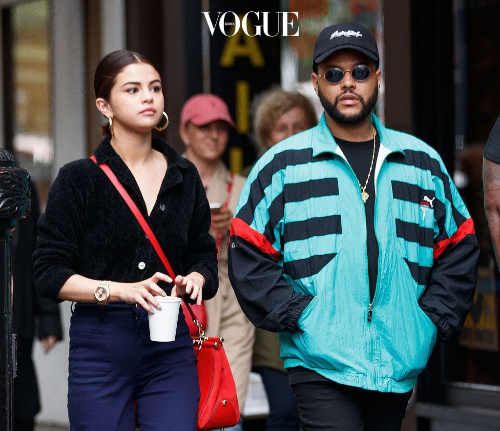 Selena Gomez out and about with the Weeknd for Labor Day weekend in New York. Pictured: Selena Gomez, The Weeknd Ref: SPL1569519  030917   Picture by: XactpiX/Splash News Splash News and Pictures Los Angeles:310-821-2666 New York:212-619-2666 London:870-934-2666 photodesk@splashnews.com 