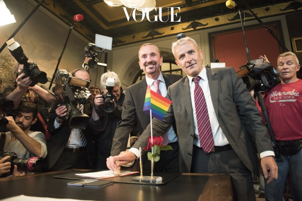 Gay Couples Wed Following New Law