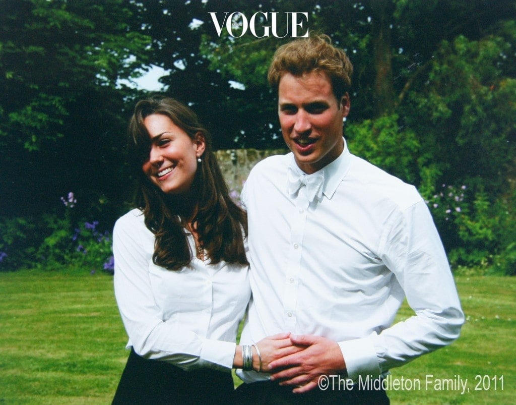 ST ANDEWS, SCOTLAND - JUNE 23: (NO SALES) In this Handout Image provided by Clarence House www.officialroyalwedding2011.org, Kate Middleton and Prince William on the day of their graduation ceremony at St Andrew's University  in St Andrew's on June 23, 2005 in Scotland.   (Photo by the Middleton Family/Clarence House via GettyImages)