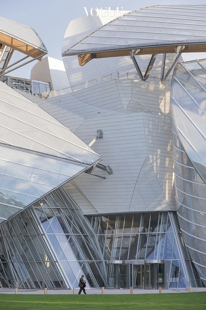 Fondation Louis Vuitton. © Gehry Partners, LLP and Frank Gehry. Photo by Iwan Baan(2014)