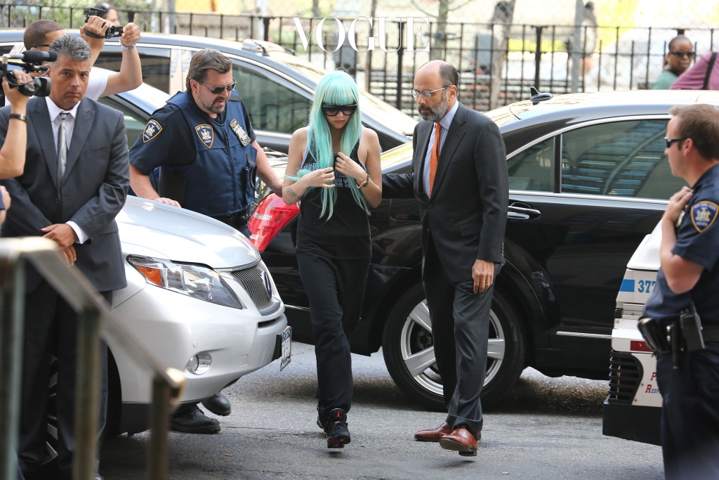 NEW YORK, NY - JULY 09:  Amanda Bynes attends an appearance at Manhattan Criminal Court on July 9, 2013 in New York City. Bynes is facing charges of reckless endangerment, tampering with evidence and criminal possession of marijuana in relation to her arrest on May 23, 2013.  (Photo by Neilson Barnard/Getty Images)