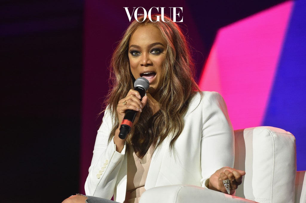 NEW ORLEANS, LA - JULY 02:  Tyra Banks speaks onstage during the 2016 ESSENCE Festival presented By Coca-Cola at Ernest N. Morial Convention Center on July 2, 2016 in New Orleans, Louisiana.  (Photo by Paras Griffin/Getty Images for 2016 Essence Festival)