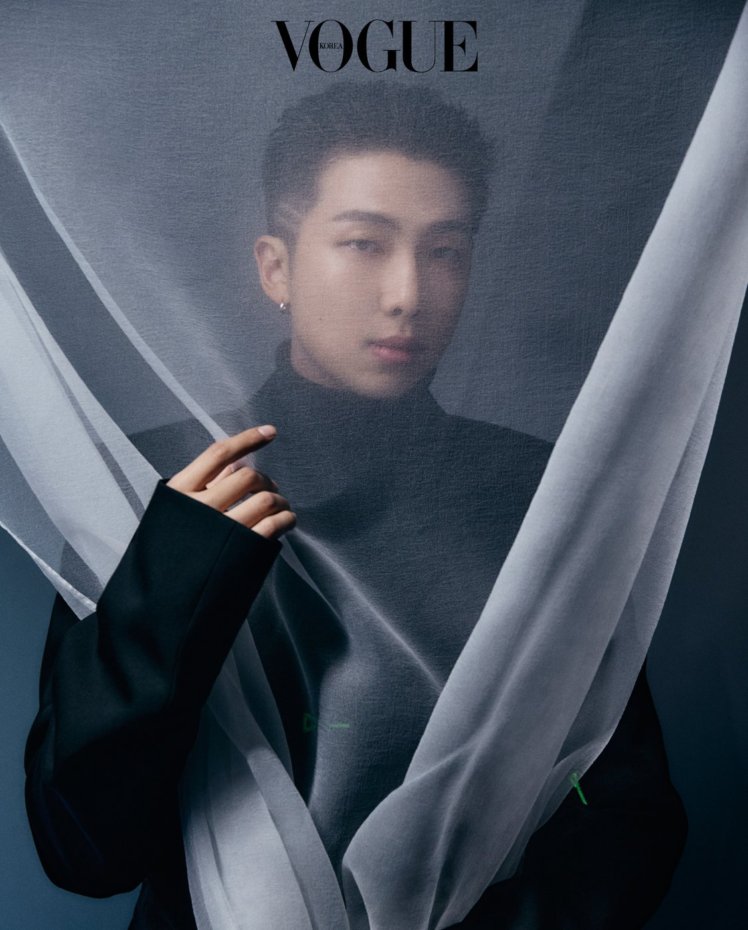 Louis Vuitton on X: #RM in #LVMenSS22. The @bts_twt member and House  Ambassador is captured in the January 2022 Special Editions of @VogueKorea  and @GQKOREA wearing two looks from Virgil Abloh's #LouisVuitton