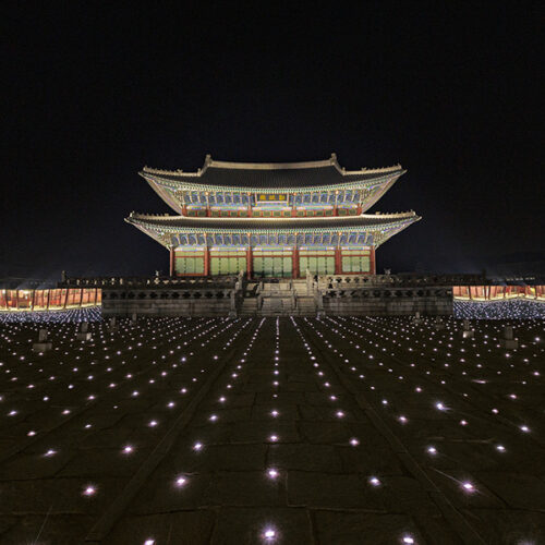 경복궁에서 펼쳐진 구찌 2024 크루즈 컬렉션