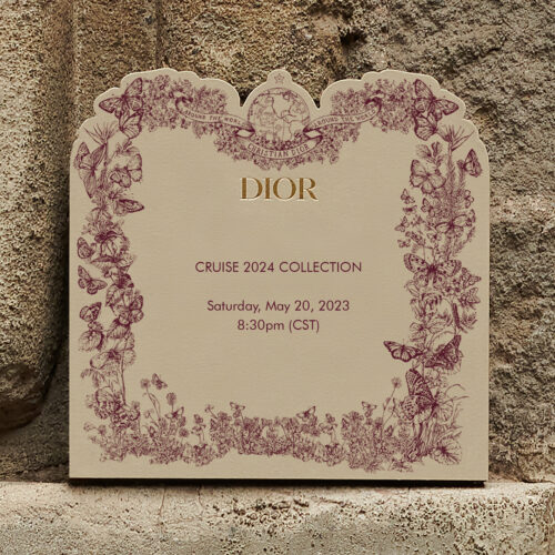 디올 CRUISE 2024 READY-TO-WEAR COLLECTION 라이브 스트리밍