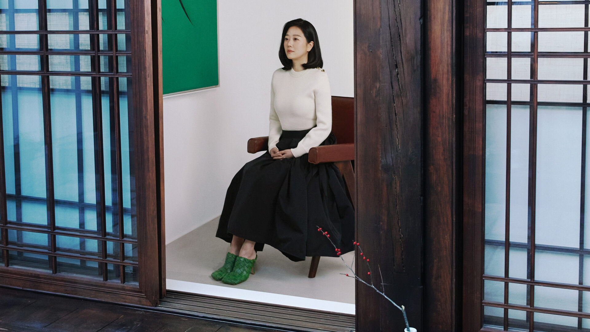 송보영, 한국 미술의 동행