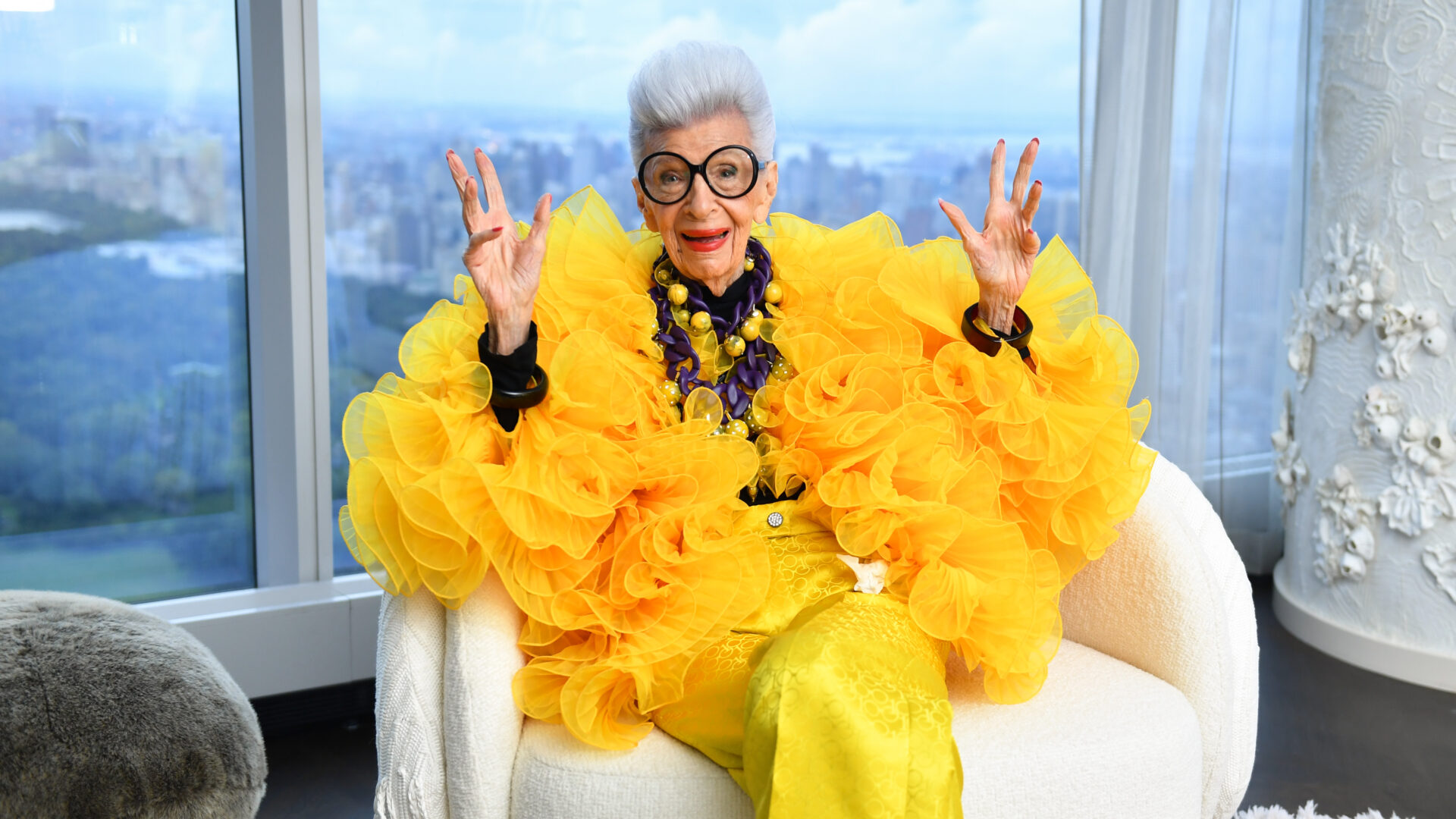 102번째 생일 맞은 패션 아이콘, 아이리스 아펠