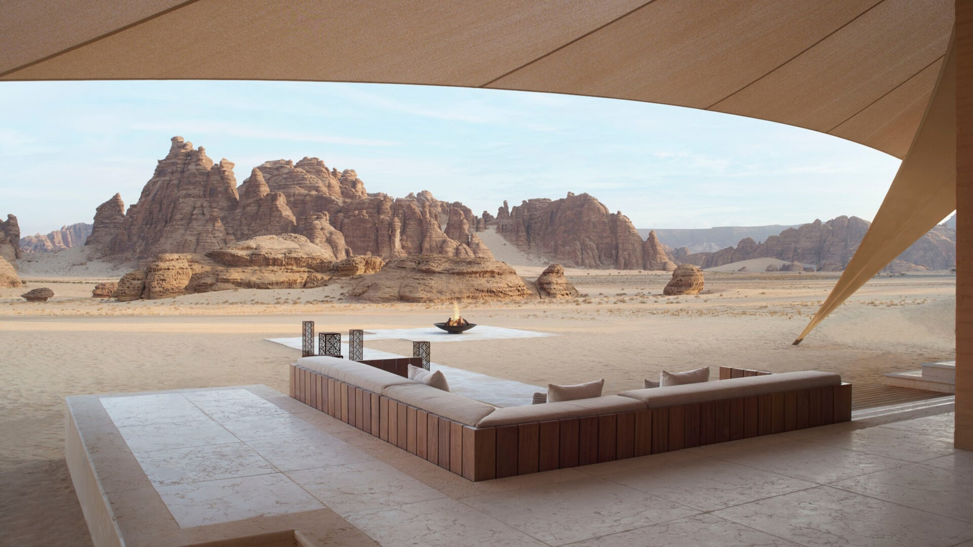 사막에서 가장 아름다운 호텔 8
