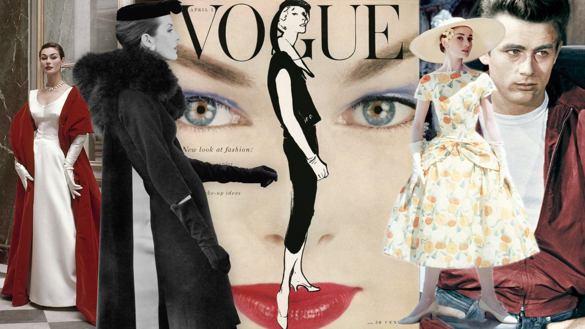 1950년대 패션사 수업: 디올의 뉴 룩, 할리우드 섹시 스타, 꾸뛰르의 황금기