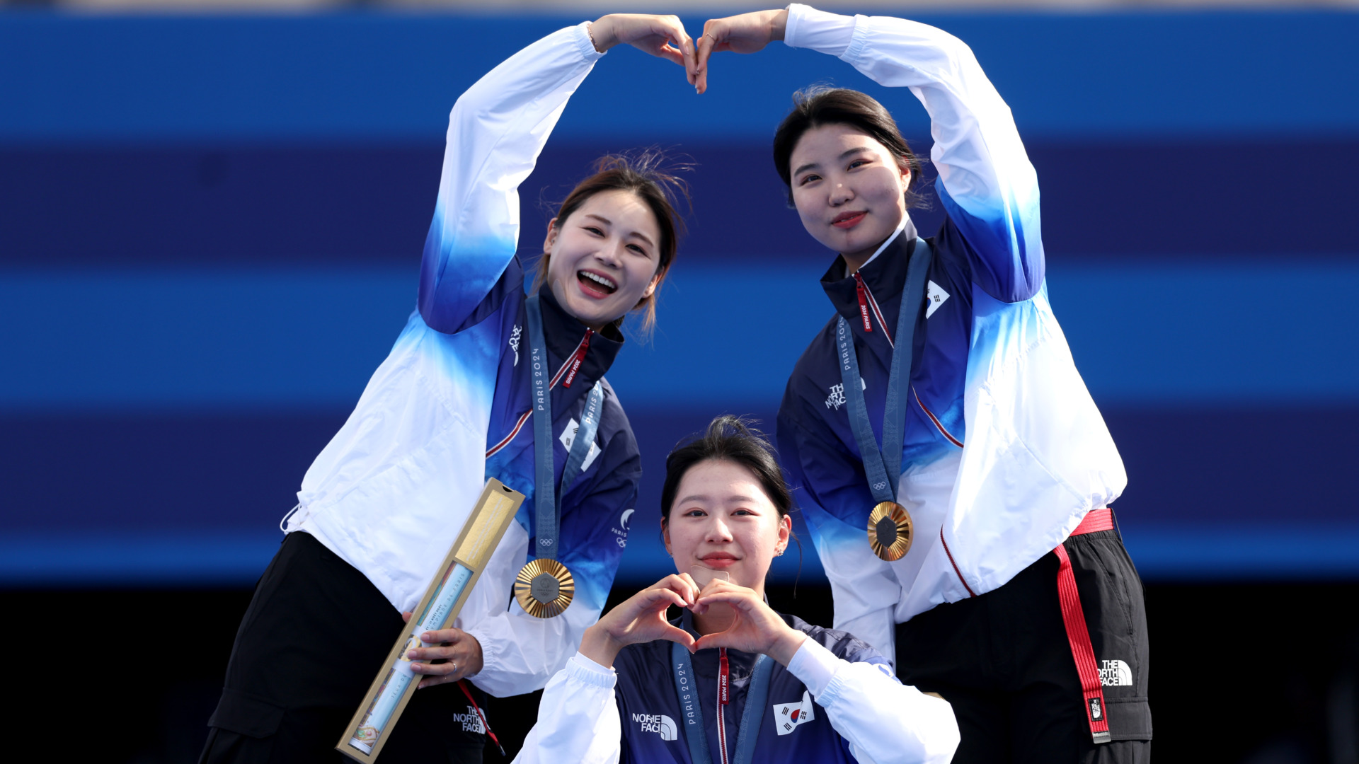 올림픽 10연패 달성! 한국 여자 양궁 대표 팀의 패기